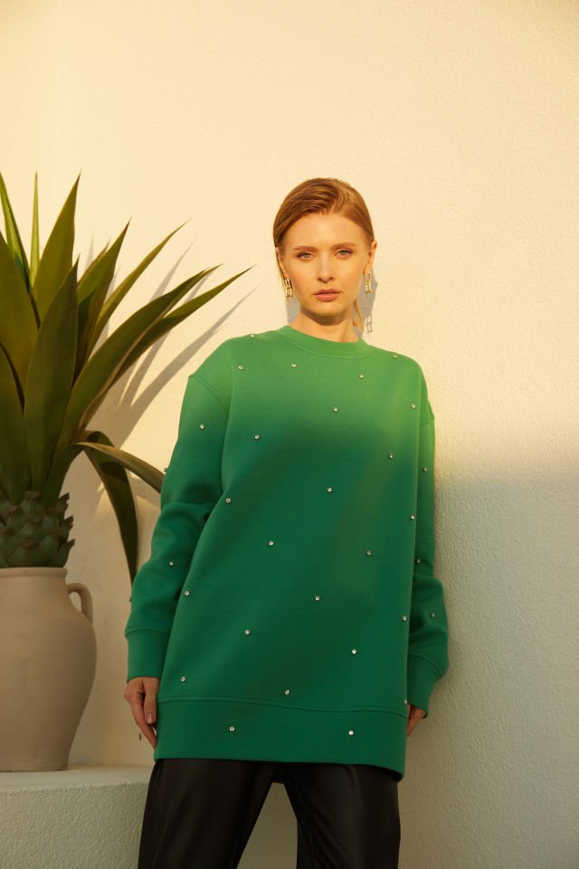 Swaroski Taşlı  Sweat